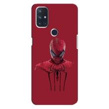 Чехол Супергерой Человека Паука на OnePlus Nord 10 5G (Паук)