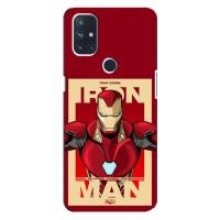 Чехол Супергерой Железный человек на OnePlus Nord 10 5G (Iron man)
