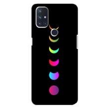 Чохол (ТПУ) з планетами на OnePlus Nord 10 5G (Повнолуння)