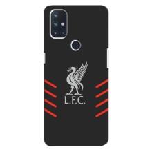 Силиконовые Чехлы принт Футбол на OnePlus Nord 10 5G (Эмблема Liverpool)