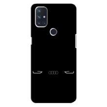 Силіконовий бампер з картинкою машини на OnePlus Nord 10 5G (Сілует Audi)