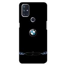 Силіконовий бампер з картинкою машини на OnePlus Nord 10 5G (Чорний BMW)