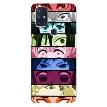 Силіконові чохлі з очіма Anime для ВанПлас Норд 10 (5G) (Очі Хашира)