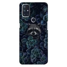 Силиконовый Чехол с Енотами на OnePlus Nord 10 5G (В цветах)