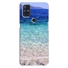 Силиконовый чехол с КАРТИНКАМИ лето для OnePlus Nord 10 5G (AlphaPrint) (Море)