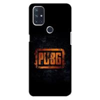 Чехол (TPU) с картинкой "Лого Пабг" на ВанПлас Норд 10 (5G) (Лого PUBG)