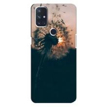 Силіконовий Чохол з кульбабками на OnePlus Nord 10 5G (Гарна кульбабка)