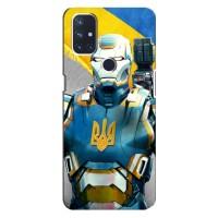 Силіконовий Чохол  на OnePlus Nord 10 5G (Я-Україна) (Український робокоп)