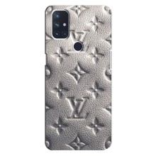 Текстурный Чехол Louis Vuitton для ВанПлас Норд 10 (5G) – Бежевый ЛВ