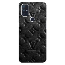 Текстурный Чехол Louis Vuitton для ВанПлас Норд 10 (5G) – Черный ЛВ
