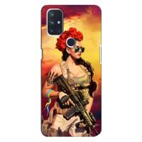 ЗСУ Чехлы (TPU) для OnePlus Nord 10 5G (Женщина солдат)