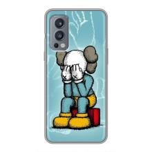 Чехлы для OnePlus Nord 2 - Bearbrick Louis Vuitton (PREMIUMPrint) (Плач Bearbrick)