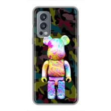Чехлы для OnePlus Nord 2 - Bearbrick Louis Vuitton (PREMIUMPrint) (Яркий Bearbrick)