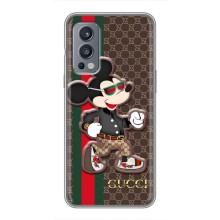 Чехлы ГУЧЧИ для ВанПлас Норд 2 (AlphaPrint) (Маус Гуччи)