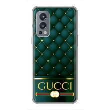 Чехлы ГУЧЧИ для ВанПлас Норд 2 (AlphaPrint) (Текстура Гуччи)