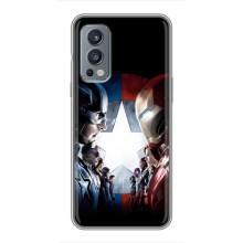 Чехлы с героями Марвел OnePlus Nord 2 (VPrint)