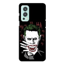 Чехлы с картинкой Джокера на OnePlus Nord 2 (Hahaha)