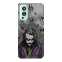Чехлы с картинкой Джокера на OnePlus Nord 2 (Joker клоун)