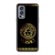 Чохли VERSACE для  . ОнеПлюс Норд 2 . (PREMIUMPrint) (Logo Versace)