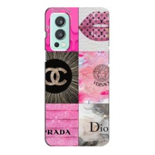 Чехол (Dior, Prada, YSL, Chanel) для OnePlus Nord 2 (Модница)
