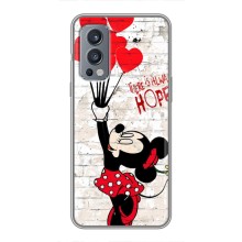 Чехол Disney Mouse OnePlus Nord 2 (PREMIUMPrint) (Heart Minni)