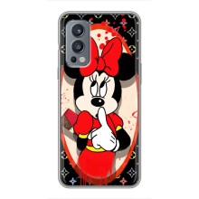 Чехол Disney Mouse OnePlus Nord 2 (PREMIUMPrint) (Минни Маус ЛВ)