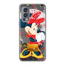 Чехол Disney Mouse OnePlus Nord 2 (PREMIUMPrint) (Minni с бантиком)
