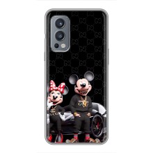 Чехол Disney Mouse OnePlus Nord 2 (PREMIUMPrint) (Семья Маусов)