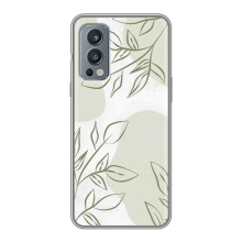 Чехол цветочный дизайн для OnePlus Nord 2