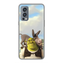 Чохол з мультфільмом Шрек на OnePlus Nord 2 – Шрек і осел