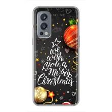 Рождественские Чехлы для OnePlus Nord 2 (VPrint) (Елочка)