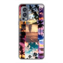 Силиконовый чехол с КАРТИНКАМИ лето для OnePlus Nord 2 (AlphaPrint) – Летний отпуск
