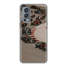 Чехол с прнтом Формула 1 на OnePlus Nord 2 – Боліди на трасі