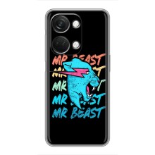 Чехлы Мистер Бист для ВанПлас Норд 3 5G (logo Mr beast)