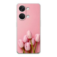 Чохли з картинкою (Тюльпани) на ВанПлас Норд 3 5G – Рожеві тюльпани