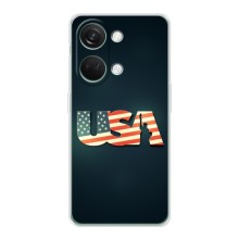 Чехол Флаг USA для OnePlus Nord 3 5G – USA