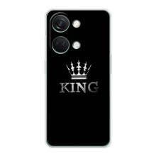 Чехол (Корона на чёрном фоне) для ВанПлас Норд 3 5g – KING