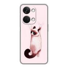 Чехол на ВанПлас Норд 3 5G с Котами (VPrint) (Котик падает)