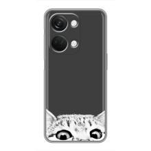 Чехол на ВанПлас Норд 3 5G с Котами (VPrint) (Выглядывает кот)