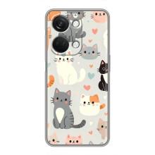 Чохол з малюнком кіт на OnePlus Nord 3 5G – Колаж котів