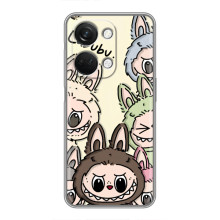 Чохол з Лабубу на OnePlus Nord 3 5G – Колаж Лабубу