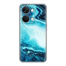 Мраморний чехол на OnePlus Nord 3 5G (VPrint) (Блакитний мрамор)
