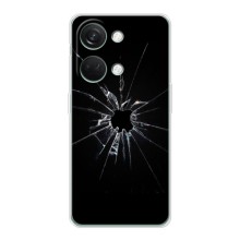 Текстурный Чехол для OnePlus Nord 3 5G (Биток стекло)