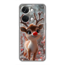 Яскравий чохол для OnePlus Nord 3 5G з Зимові Оленята