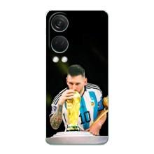 Чехлы для OnePlus Nord 4 (Leo чемпион) (AlphaPrint) (Кубок Месси)