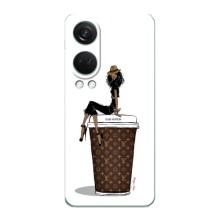 Чехлы Луи Витон для OnePlus Nord 4 (AlphaPrint - LOUIS VUITTON) (кофе LOUIS VUITTON)