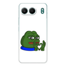 Чохли з зображенням Жаба Мем на OnePlus Nord 4