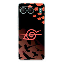 Чехол Итачи Учиха дляВанПлас Норд 4 (AlphaPrint) – Глаз Итачи