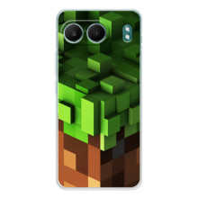 Чехол Майнкрафт на OnePlus Nord 4 (AlphaPrint) Minecraft (текстура Майнкрафт)