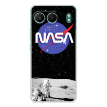 Силіконовый бампер з принтом "Наса" на OnePlus Nord 4 – Nasa на місяці